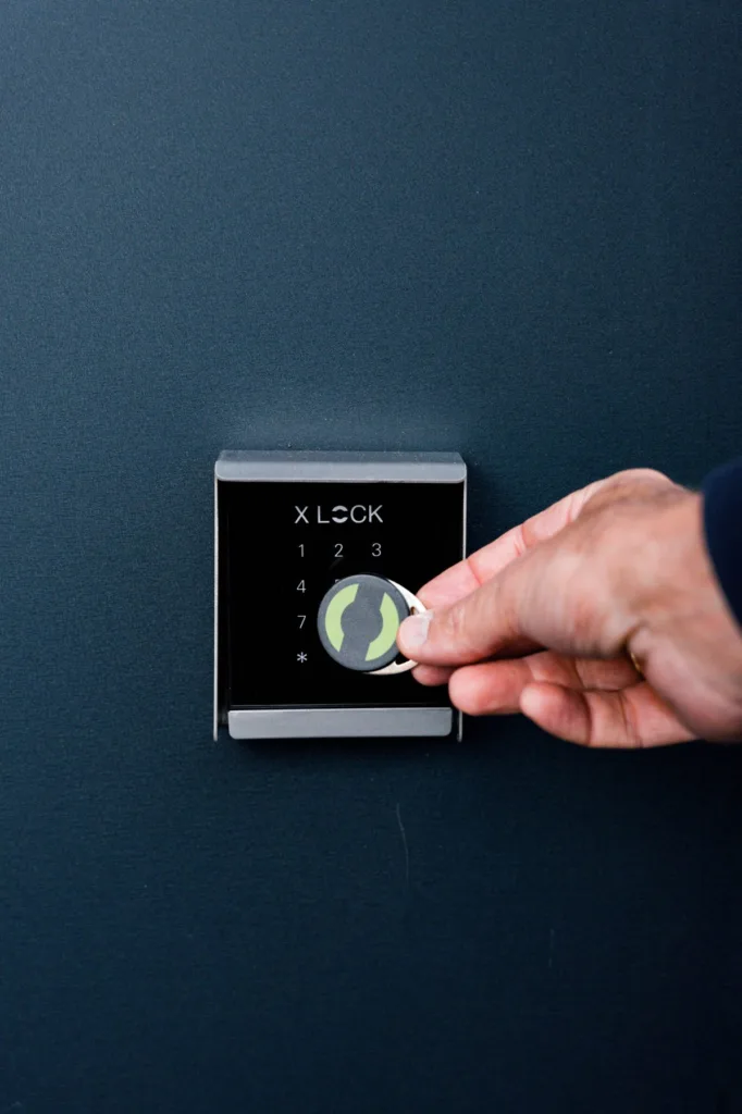 XLOCK smart locker installation 1