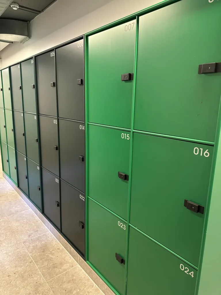 XLOCK smart locker installation 3